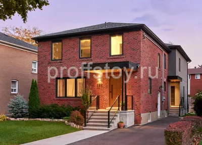 Дом из керамического кирпича Terca® RED FLAME с песком. Реальные фото  фасадов и домов!