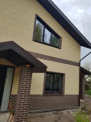 Проект одноэтажного дома из красного кирпича Vg2398 в Эстонии