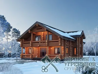Строительство дома из оцилиндрованного бревна под ключ Красноярск цены от  12131 руб.