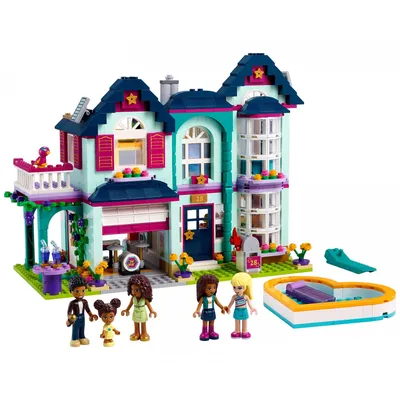 Отзывы о конструктор LEGO Friends 41449 Дом семьи Андреа - отзывы  покупателей на Мегамаркет | конструкторы LEGO 41449 - 100027743712