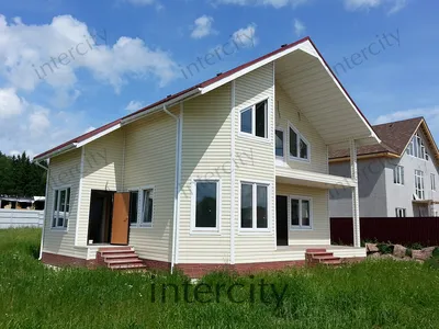 Уютный каркасный дом с ОСБ плит в Черкасской области