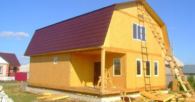 Проект одноэтажного дома из СИП-панелей Сидерно-С с террасой купить в  Челябинске, «ГлобалСтрой»