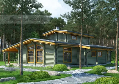 Строительство домов из профилированного бруса под ключ Сургут цены от 10785  руб.