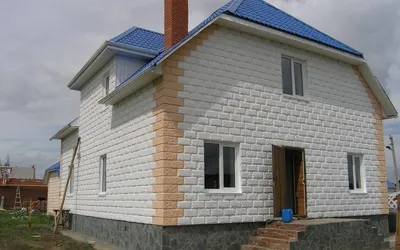 06-С-2019: проект одноэтажного дома из полистиролбетона 169 м.кв, 5 спален  - купить с бесплатной доставкой