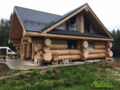 Фото деревянных домов из бревна