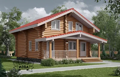 Проект № 3851 деревянного дома в один этаж 88 м² заказать в Брянске