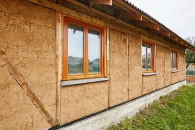 Строительство дома из соломы в Украине – ЭКО-ДОМ