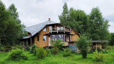 Дом из тростниковых экопанелей в Одессе (видео) - Экопанели из ржаной соломы  и тростника