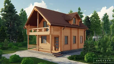Деревянные дома под ключ в Москве, цены на строительство из бруса и проекты