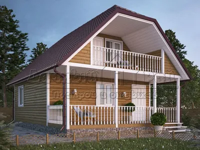 Дома из бруса под ключ - проекты и цены в Томске и области недорого