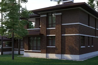 Дом из чёрного кирпича. Интересно ваше мнение | House plans mansion, Dream  house exterior, House exterior