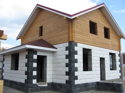 Построено: Дом из теплоблоков 112 кв.м. в Улан-Удэ