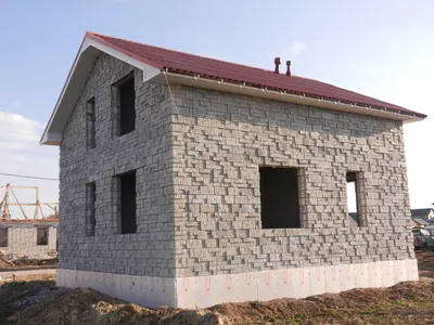 Строительство домов из теплостена или полиблока – Эвастрой
