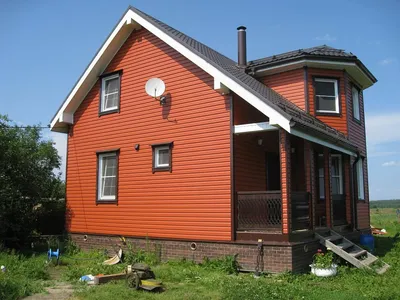 Отделка сайдингом деревянного дома по доступным ценам - Москомплект