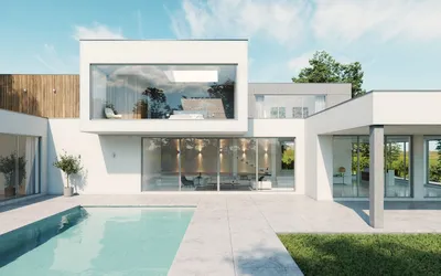Проект дома Zx100 представляет вашему вниманию большой современный  одноэтажный дом в стиле мод… | Современный дизайн дома, Дизайн небольшого  дома, Планы нового дома