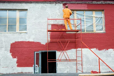 Покраска фасадов зданий в Астане «под ключ»