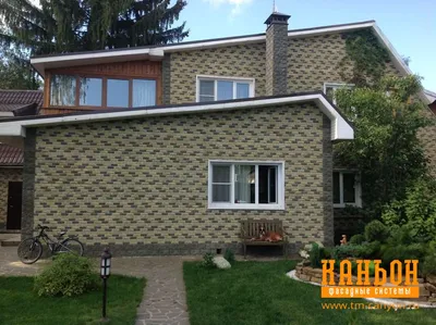 Клинкерная плитка в отделке фасадов дома в Раубичах | GoodProject