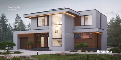 AS-2571F - проект одноэтажного каркасного дома с котельной и панорамными  окнами