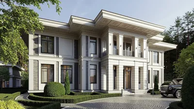 Современный проект дома с плоской крышей 🏠 Дом под ключ – 600 м²