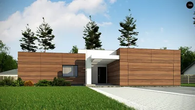Проект двухэтажного дома с ровной крышей (44 фото) - фото - картинки и  рисунки: скачать бесплатно