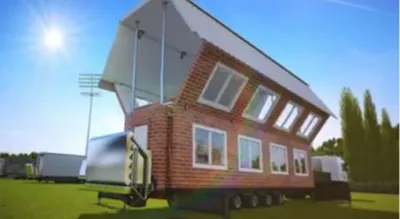 Российский инженер придумал дом-трансформер на колесах :: Городская  недвижимость :: РБК Недвижимость