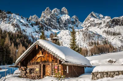 Деревенский дом в Итальянских Альпах | HQROOM | Дзен