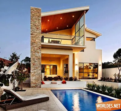 Семейный дом в Австралии | Architecture house, Architecture, Modern house  design