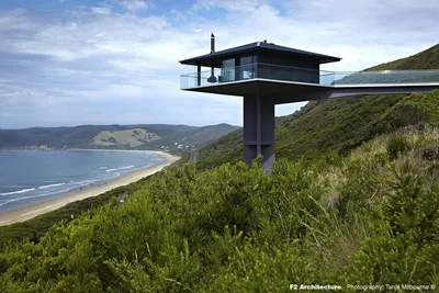 Необычные дома мира: Дом у океана в Австралии | Частная Архитектура | Дзен
