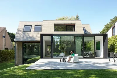 Бетон и дуги: минималистичный дом в Бельгии | myDecor