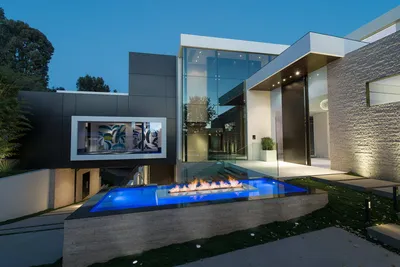 Дом в Los Angeles Beverly Hills за $15 000 000 с бассейном и приватной  территорией. - YouTube