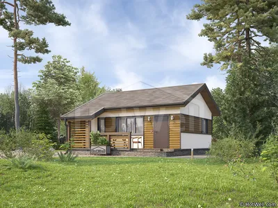Проект дома на берегу озера в Чехии: скромность, уют и гармония