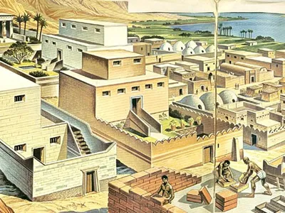 Из чего строили дома в Древнем Египте и чем отличалось жильё бедных и  богатых древних египтян | Tour2Go | Дзен