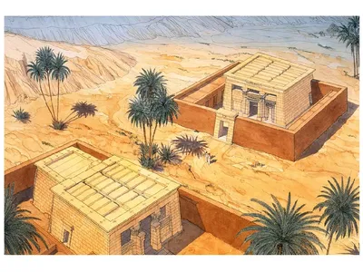 Гостевой дом и арт-резиденция с видом на пирамиду Хеопса в Египте | myDecor