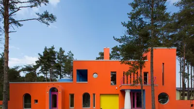 Красочный дом в Эстонии | AD Magazine