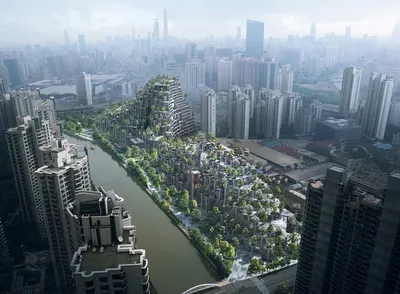 Дом-гора: в Китае построят лесистый небоскреб :: Зарубежная недвижимость ::  РБК Недвижимость