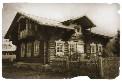 Старинный дом в Липецке - Фотографии деревянных домов - Форум Вольных  плотников - Все о строительстве деревянных домов и бань