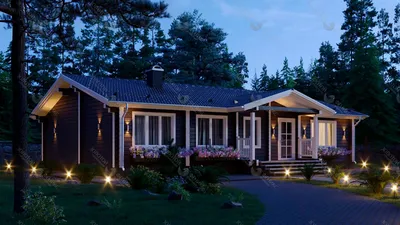 Красивый дом мечты в норвежском стиле/Обзор дома Сканди 161 - YouTube
