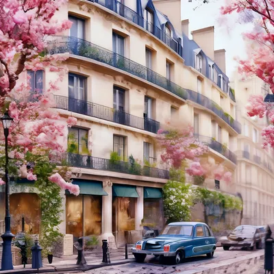 Социальное жилье и социальная столовая в Париже