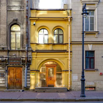 Дом-стена на ул. Боровой, Здания, Архитектура, Санкт-Петербург