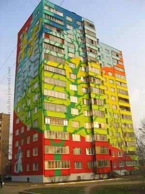 Цветные дома в Раменском
