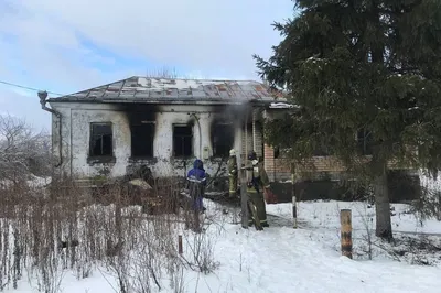 В Рыбном Рязанской области горел жилой дом | Рязанские ведомости