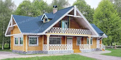 Дом в русском стиле: особенности проектирования и строительства домов в русском  стиле - Holz House