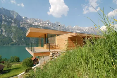Дом у озера в Швейцарии - Блог \"Частная архитектура\"