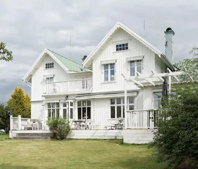 Светлый дом в Швеции, 170 м2 – Дома