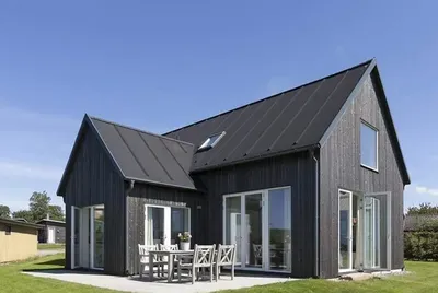 Проект двухэтажного жилого дома в скандинавском стиле - KVR-6