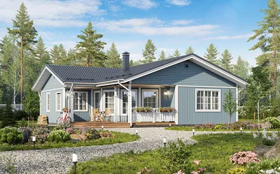 Mini House – модульный дом в скандинавском стиле (фото)