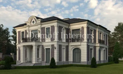 Дома в стиле барокко – архитектурные проекты | Портфолио | Domoff Interiors