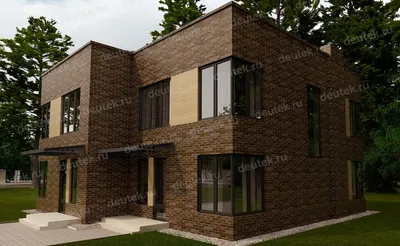 Парящий деревянный дом в стиле минимализм в России - Блог \"Частная  архитектура\"