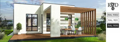 Дизайн интерьера загородного дома в стиле минимализм