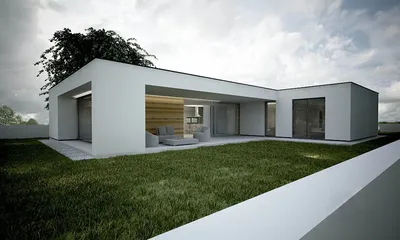 Частный жилой дом в стиле минимализм на Новой Риге | Ideologist+ Architects